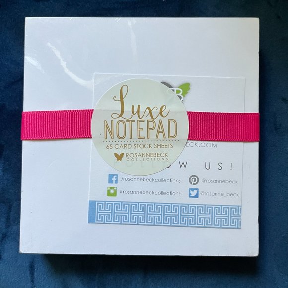 NWT! Rosannebeck Luxe Whimsical Notepad - Picture 2 of 3